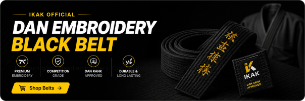 Kyokushin Black Belt - Dan Grade 350cm x 4.5cm